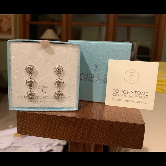 Touchstone Crystal Earrings - Picture 1 of 6